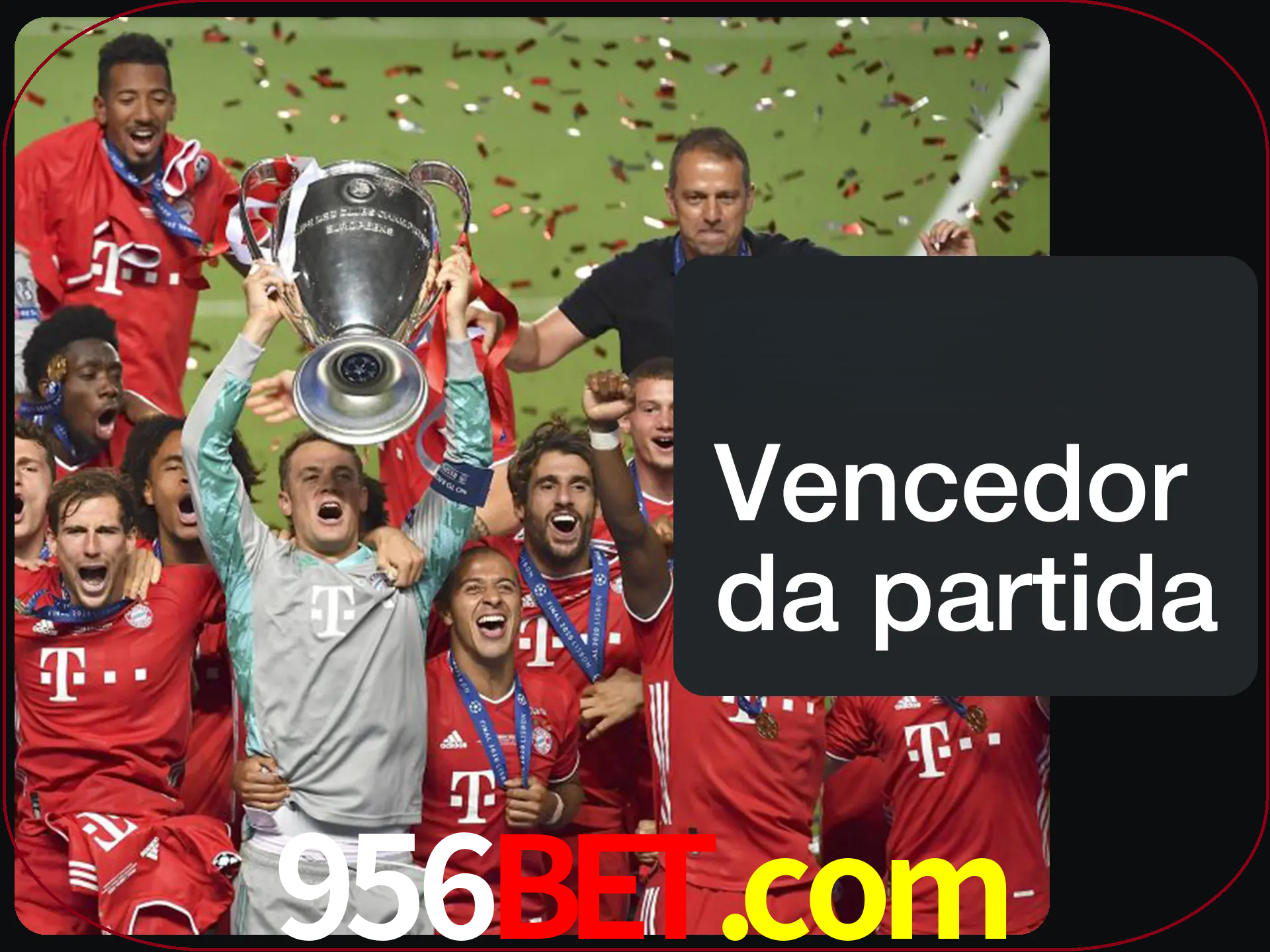 Aposte no vencedor e ganhe uma grande quantia de dinheiro.