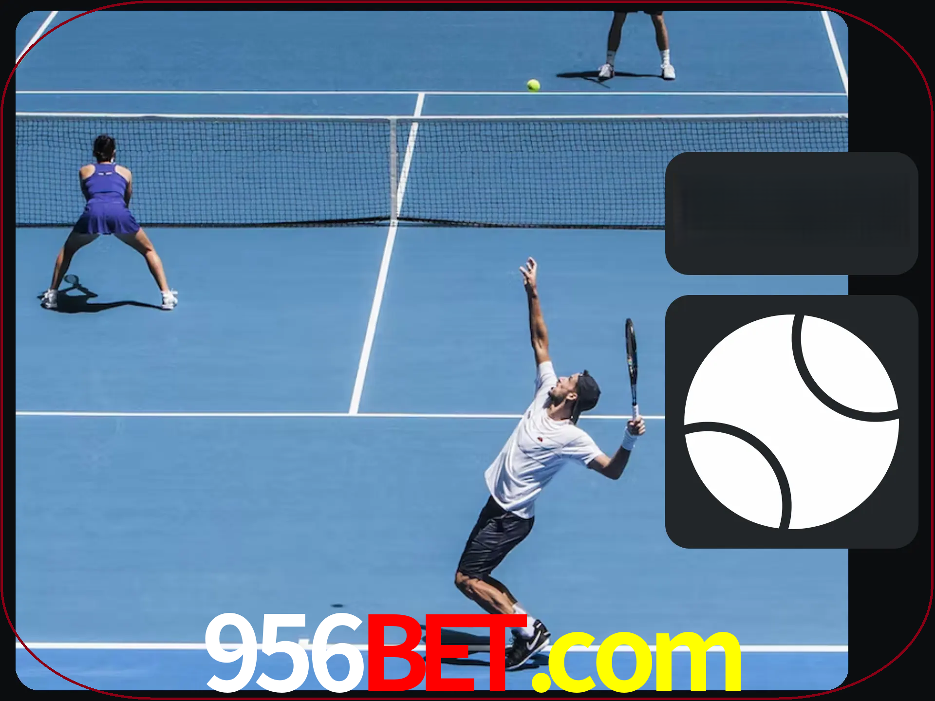 Apostar nos melhores jogadores e equipes de tênis.